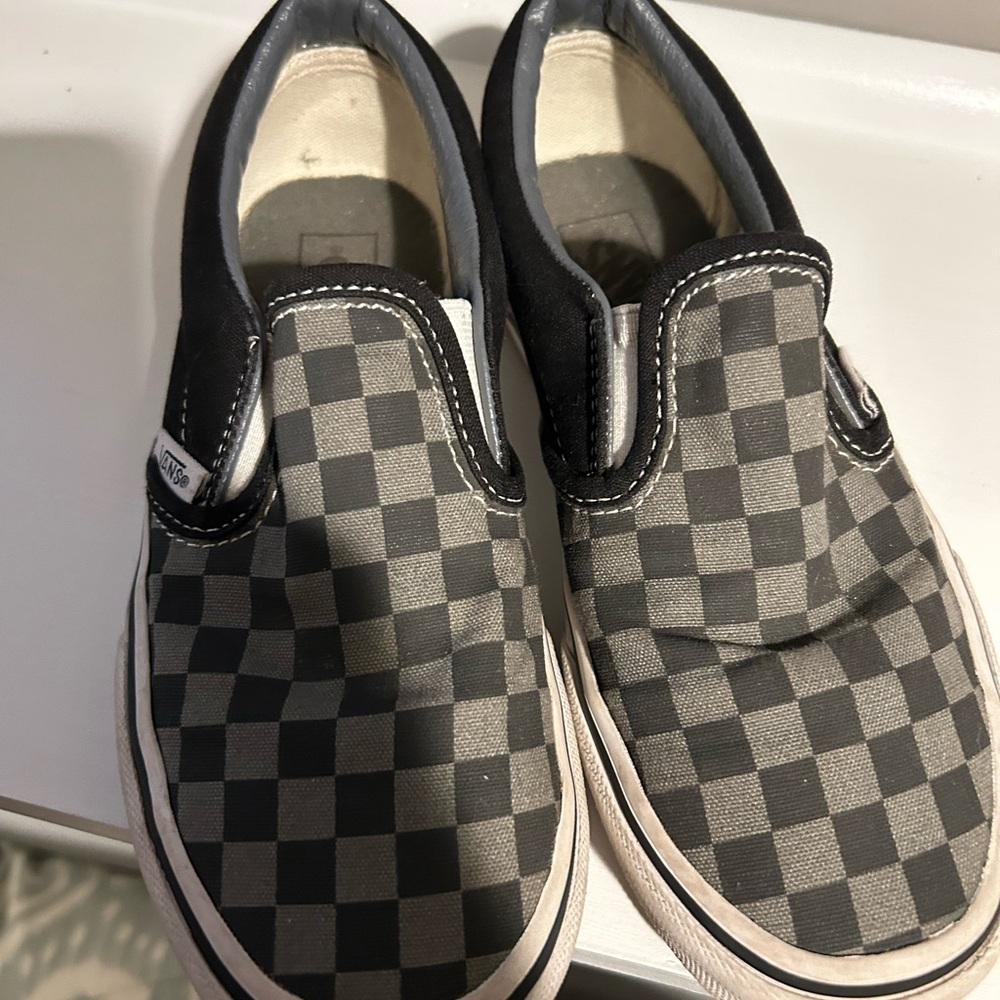 Vans Checkered Slip-On Kids Shoes